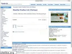 Sites similar to mozilla-firefox-4-0-turkce-indir.indir21.com