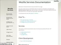 Sites similar to mozilla-services.readthedocs.io