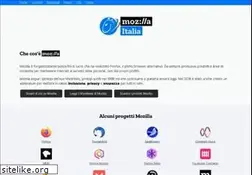 Sites similar to mozillaitalia.org