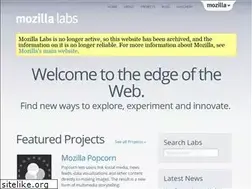 Sites similar to mozillalabs.com