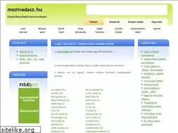 Sites similar to mozivadasz.hu