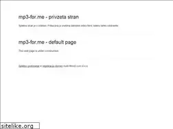 Sites similar to mp3-for.me