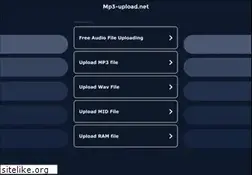Sites similar to mp3-upload.net