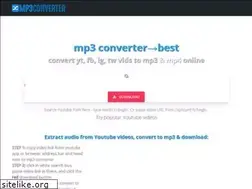 Sites similar to mp3converter.best