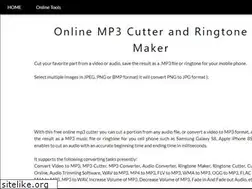 Sites similar to mp3cutter.toolur.com