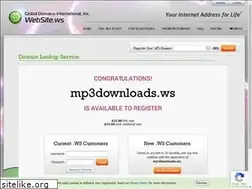 Sites similar to mp3downloads.ws