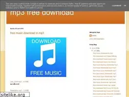 Sites similar to mp3freedownload264.blogspot.com