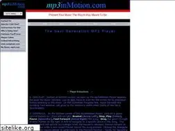 Sites similar to mp3inmotion.com