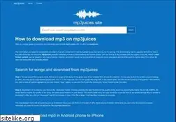 Sites similar to mp3juices.site
