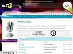 Sites similar to mp3minus.ru