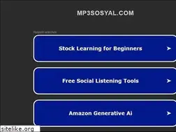 Sites similar to mp3sosyal.com