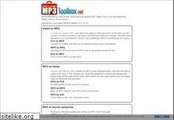 Sites similar to mp3toolbox.net