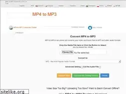 Sites similar to mp4tomp3.org