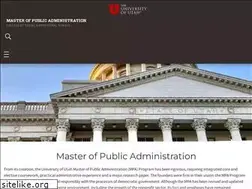 Sites similar to mpa.utah.edu