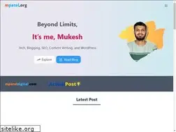 Sites similar to mpatel.org