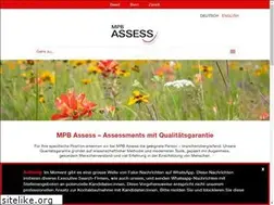 Sites similar to mpb-assess.ch