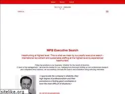 Sites similar to mpb-executive-search.ch