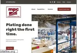 Sites similar to mpcplating.com
