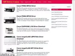 Sites similar to mpdriver-canon.com