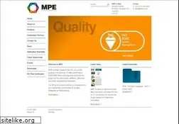 Sites similar to mpe.co.uk