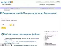 Sites similar to mpei.info