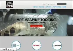 Sites similar to mpemachinetool.com