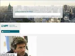 Sites similar to mpfciudad.gob.ar