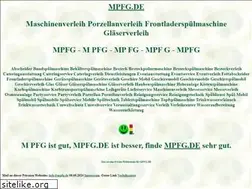 Sites similar to mpfg.de