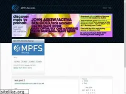 Sites similar to mpfsrecords.com