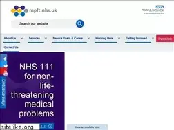 Sites similar to mpft.nhs.uk