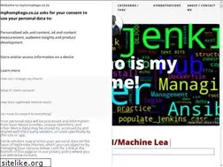 Sites similar to mphomphego.co.za