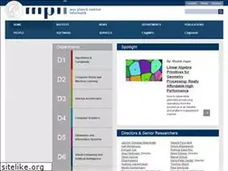 Sites similar to mpi-inf.mpg.de