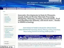 Sites similar to mpi-ultrasonics.com
