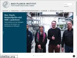 Sites similar to mpie.de