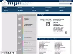 Sites similar to mpii.mpg.de