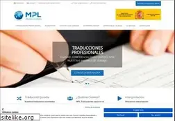 Sites similar to mpl-traducciones.com