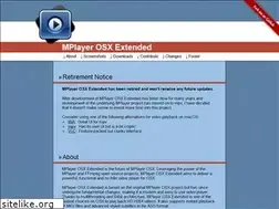 Sites similar to mplayerosx.ch