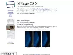 Sites similar to mplayerosx.sf.net