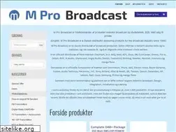 Sites similar to mpro-broadcast.com