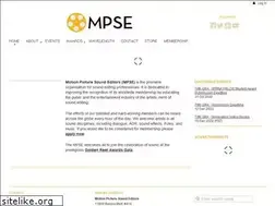 Sites similar to mpse.org
