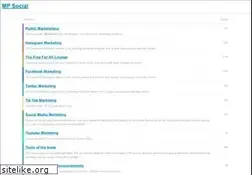 Sites similar to mpsocial.com
