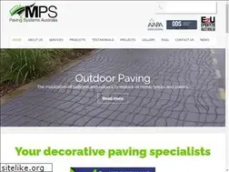 Sites similar to mpspaving.com.au
