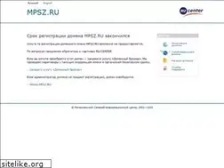 Sites similar to mpsz.ru