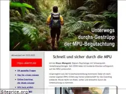 Sites similar to mpu-alarm.de