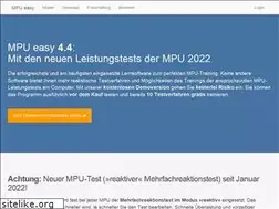 Sites similar to mpu-easy.de