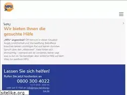 Sites similar to mpu-online.de