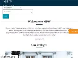 Sites similar to mpw.ac.uk