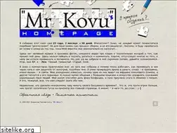 Sites similar to mr-kovu.ru