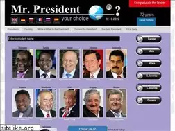 Sites similar to mr-president.info
