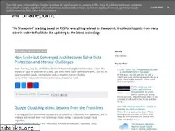 Sites similar to mr-sharepoint.blogspot.com